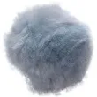 pompony pluszowe akrylowe szare jasne titanum 11 50 mm 45 szt