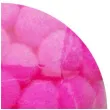 pompony pluszowe classic rozowe aliga 20 mm 60 szt