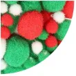 pompony pluszowe classic swiateczne mix titanum 7 23 mm 140 szt