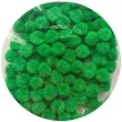 pompony pluszowe classic zielone aliga 10 mm 120 szt