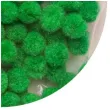pompony pluszowe classic zielone aliga 10 mm 120 szt