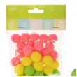 pompony pluszowe classic zielony zolty rozowy arpex 20 mm 45 szt