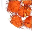 pompony pluszowe metalizowane pomaranczowe titanum 18 mm 15 szt