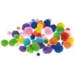 pompony pluszowe poliestrowe mix brewis 10 25 mm 78 szt