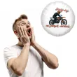 prezent dla motocyklisty balon szerokiej drogi na pelnych obrotach motocross 18 rnd