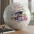 prezent dla nauczyciela na dzien edukacji narodowej balon foliowy biret bialy 18 rnd