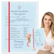 prezent dla nauczyciela na zakonczenie roku dzien edukacji swiadectwo szkolne certyfikat dyplom a4