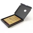 prezent na 18 20 30 40 50 60 urodziny zloty certyfikat w drewnie personalizacja