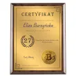 prezent na 18 20 30 40 50 60 urodziny zloty certyfikat w drewnie personalizacja