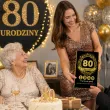 prezent na 18 30 40 50 60 dowolne urodziny kartka urodzinowa xl okolicznosciowa z imieniem a4