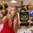 prezent na 18 urodziny osiemnastke kartka urodzinowa xl okolicznosciowa z imieniem a4