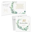 prezent na 30 rocznice slubu pamiatka kartka okolicznosciowa eukaliptus beauty 15x15 cm