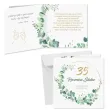 prezent na 35 rocznice slubu pamiatka kartka okolicznosciowa eukaliptus beauty 15x15 cm
