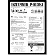 prezent na 40 urodziny czterdziestke kartka urodzinowa xl okolicznosciowa z imieniem a4
