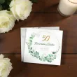 prezent na 50 rocznice slubu zlote gody pamiatka kartka okolicznosciowa eukaliptus beauty 15cm