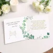 prezent na 50 rocznice slubu zlote gody pamiatka kartka okolicznosciowa eukaliptus beauty 15cm