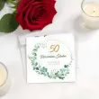 prezent na 50 rocznice slubu zlote gody pamiatka kartka okolicznosciowa eukaliptus beauty 15cm