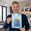 prezent na 50 urodziny kartka okolicznosciowa xl 50 zlotych personalizacja