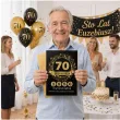 prezent na 70 urodziny siedemdziesiatke kartka urodzinowa xl okolicznosciowa z imieniem a4