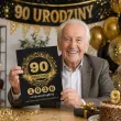 prezent na 90 urodziny dziewiecdziesiatke kartka urodzinowa xl okolicznosciowa z imieniem a4