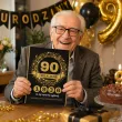 prezent na 90 urodziny dziewiecdziesiatke kartka urodzinowa xl okolicznosciowa z imieniem a4