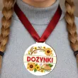 prezent na dozynki gminne upominek nagroda w konkursie medal sloneczniki 7 2 cm