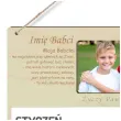 prezent na dzien babci i dziadka drewniany kalendarz personalizowany z imionami 29x26 cm