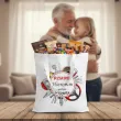 prezent na dzien babci materialowa torba z imieniem na zakupy dziadek potrafi wszystko
