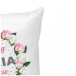 prezent na dzien babci poszewka na poduszke najlepsza babcia na swiecie roze 40 x 40 cm