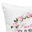 prezent na dzien babci poszewka na poduszke z imieniem kochana babcia personalizowana 40 x 40