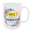 prezent na dzien babci urodziny kubek personalizowany najlepsza babcia imie 330 ml