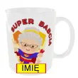 prezent na dzien babci urodziny kubek personalizowany super babcia imie 330 ml