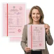prezent na dzien babci urodziny swiadectwo dyplom najlepszej babci personalizowany a4