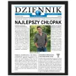 prezent na dzien chlopaka fotoramka z imieniem najlepszy chlopak personalizacja certyfikat a3