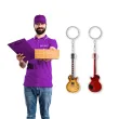 prezent na dzien chlopaka urodziny muzyka brelok do kluczy gitara elektryczna les paul