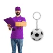 prezent na dzien chlopaka urodziny pilkarza brelok do kluczy pilka nozna dla kibica
