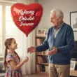 prezent na dzien dziadka balon foliowy z imieniem najlepszy dziadek personalizowany dekoracja