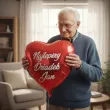 prezent na dzien dziadka balon foliowy z imieniem najlepszy dziadek personalizowany dekoracja