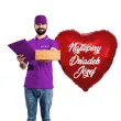 prezent na dzien dziadka balon foliowy z imieniem najlepszy dziadek personalizowany dekoracja