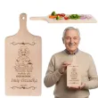 prezent na dzien dziadka deska do krojenia personalizowana wszystko lepiej smakuje gdy dziadek gotuj