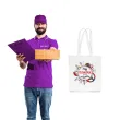 prezent na dzien dziadka materialowa torba na zakupy moj dzaiadek potrafi wszystko 40x35 cm
