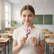 prezent na dzien kobiet bileciki merci gerbery dla kolezanek z pracy klasy 5 szt