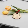 prezent na dzien kobiet drewniany medal kobieta jest jak prad 72 mm 1 szt