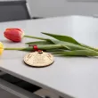 prezent na dzien kobiet drewniany medal kobieta jest jak prad 72 mm 1 szt