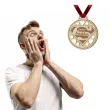 prezent na dzien kobiet drewniany medal super babka serca 72 mm 1 szt