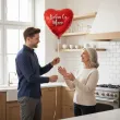prezent na dzien matki 26 maja urodziny balon foliowy serce kocham cie mamo czerwony 18