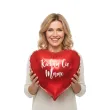 prezent na dzien matki 26 maja urodziny balon foliowy serce kocham cie mamo czerwony 18