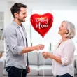 prezent na dzien matki 26 maja urodziny balon foliowy serce kochanej mamie czerwony 18