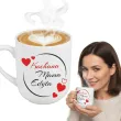 prezent na dzien matki 26 maja urodziny kuberk personalizowany wzory imiona bialy 290 ml