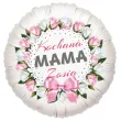 prezent na dzien matki balon foliowy z imieniem najlepsza mama personalziowany dekoracja
